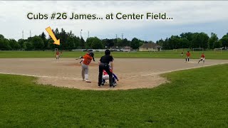 12yo James Phenomenal Dive Catch  baseballseason2024 [upl. by Assiled]