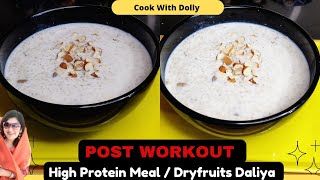 High Protein Meal  Best Post Workout Meal youtubevideo recipe brokenwheatporridge easyrecipe [upl. by Oilenroc575]