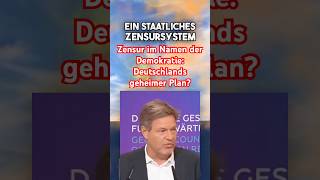 Zensur im Namen der Demokratie Deutschlands geheimer Plan politik deutschland [upl. by Irtimid]