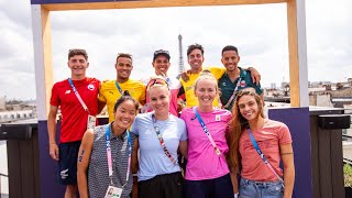 Team World Triathlon athletes reflect on their Paris 2024 experience  World Triathlon [upl. by Drue]