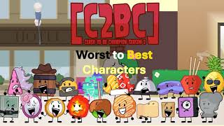 C2BC Worst to Best Characters as Episode 4 [upl. by Parette431]