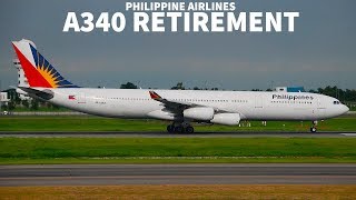 PHILIPPINE AIRLINES A340 RETIREMENT Imminent [upl. by Kally]