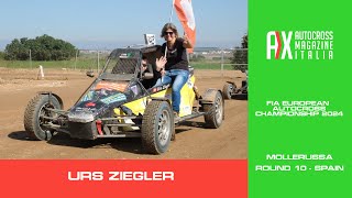 Urs Ziegler  MOLLERUSSA Spain 2024  FIA EUROPEAN AUTOCROSS CHAMPIONSHIP  LAST ROUND [upl. by Sillek]