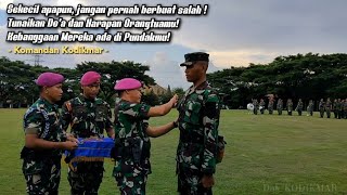 Upacara Doktrin dan Yel Dikmata 432 TNI AL Kejuruan Marinir di Kodikmar [upl. by Touber]