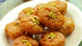 Balushahi Recipe  Homemade Mithai Recipe By SooperChef Pakistani Sweets Recipe [upl. by Eelime]