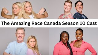 The Amazing Race Canada Season 10 Contestants on CTV [upl. by Caraviello]