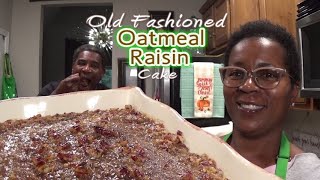 Old Fashioned Oatmeal Raisin Cake  Toasted Pecans amp Coconut  Perfect For Fall🍁  EasyPeasy [upl. by Claudian]