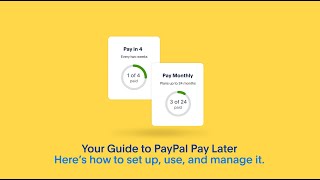 PayPal Pay Later How to Set up Use and Manage [upl. by Leigh]