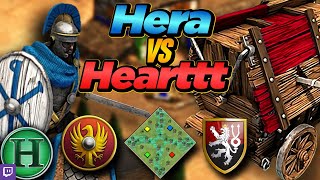 Romans vs Bohemians  1v1 Wade  vs Hearttt  AoE2 [upl. by Creedon58]