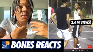 Bones Hyland Breaks Down Viral Video Of Him Destroying Two Philly Trash Talkers In Street Ball [upl. by Althee]