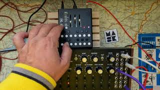 Moog Dfam experimental jam with Wingie MK2 [upl. by Vijar878]