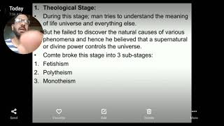 Law of three stages August comte [upl. by Unders]