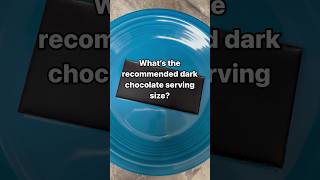 What’s the recommended dark chocolate serving size [upl. by Elleirad]