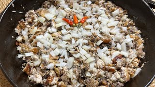 CRISPY SISIG BANGUS♨︎MsKitchen♨︎【Vlog348】 [upl. by Yggam]