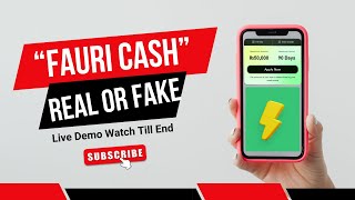 Fauri Cash  Loan App In Pakistan  Real Or Fake  Watch On This Video  Mr Loan Tips [upl. by Demetre]