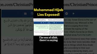 Mohammed Hijabs Lies Exposed on Trinity when He Debated With David Wood religion Muslim Islam [upl. by Alair]