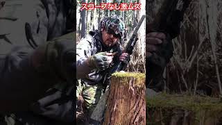 次のターゲットは弾丸⁉️ スコープなし激ムズ挑戦‼️【元カナダ軍】ショート版 [upl. by Navonod]