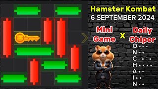 How To Play And Complete Hamster Kombat Mini Game And Daily Chiper Today 6 SEPTEMBER 2024 [upl. by Analra]