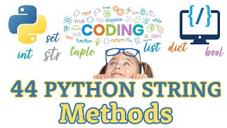 46 Python String Methods Tutorial with Examples [upl. by Anoyi]