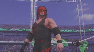 WrestLemania XL  SteeL cage match  Fiend Bray WyaTT vs Kane [upl. by Seligmann460]