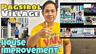 PAGSIBOL House Improvements PART 8  House Construction How Much Did It Cost [upl. by Herrington]