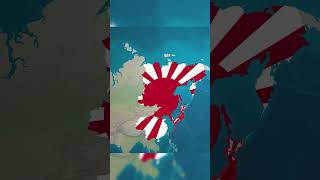 ¿Qué pasaría si el Japón imperial regresara y atacara a todos japan history learn usa maps fy [upl. by Leinehtan]