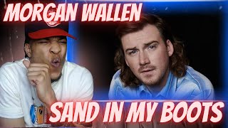 FIRST TIME HEARING MORGAN WALLEN  SAND IN MY BOOTS THE DANGEROUS SESSIONS  REACTION [upl. by Ocsecnarf]