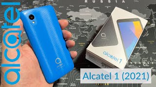 Alcatel 1 2021  Unboxing And HandsOn [upl. by Arimaj]