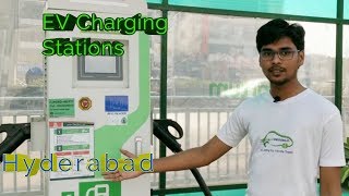 Electric Vehicle Charging Station in Hyderabad  Electric Vehicles India [upl. by Stier]