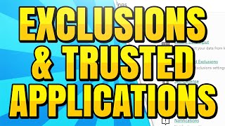 How to Add Exclusions and Trusted Applications in Kaspersky [upl. by Victoir848]