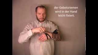 Tefillin tutorial deutsch achkenasi version [upl. by Tybi]