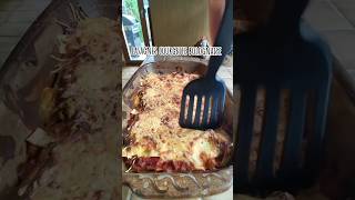 Recette de lasagnes viande hachée courgette lasagne recettefacile italie food [upl. by Nonnaehr162]