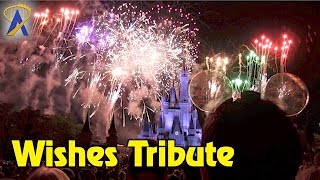 Wishes Tribute  Remembering Magic Kingdoms Nighttime Fireworks Spectacular [upl. by Retsevlis]