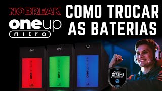 COMO TROCAR AS BATERIAS DO NOBREAK RAGTECH ONE UP NITRO [upl. by Hector952]