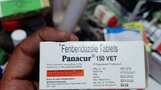 panacur 150 vet tablets [upl. by Aihsekan]