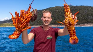 Catching TAGGED Christmas Crays Diving amp Fishing [upl. by Ayihsa]