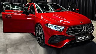 Mercedes AClass 2023  interior and Exterior Details Luxury Small Hatchback [upl. by Valera5]