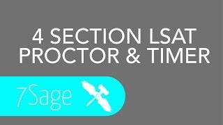 LSAT Proctor amp Timer for 4 Section LSATs [upl. by Alyakcim]