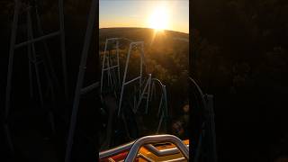 Fønix at sunset😍☀️ rollercoaster onride [upl. by Casteel]