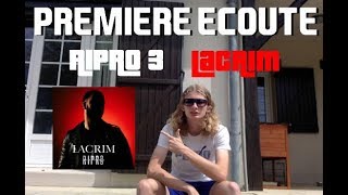 GabMorrison  Première écoute de RIPRO Vol3 de Lacrim [upl. by Marr]