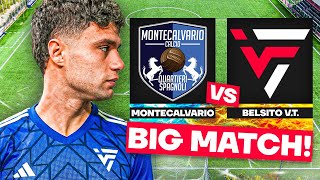 ⚽ BELSITO vs MONTECALVARIO  BIG MATCH 2° CATEGORIA AD OBIETTIVI 🔥 [upl. by Junette870]