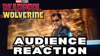 Deadpool and Wolverine AUDIENCE REACTION  Blade Scene  INSANE Theater Response [upl. by Trelu]