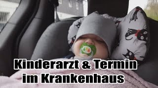 Termine beim Kinderarzt und im Krankenhaus  VLOG  Nici [upl. by Nylanaj]