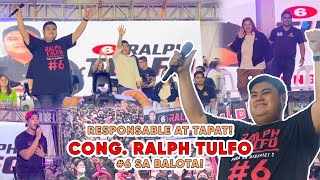 CONG RALPH TULFO OFFICIAL CAMPAIGN KICKOFF RALLY 6 SA BALOTA  Maricel TulfoTungol [upl. by Gone]