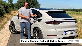 Porsche Cayenne Turbo S EHybrid Coupé 2019 PowerSUV mit 680 PS  Review Test Fahrbericht [upl. by Airtened8]