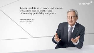 Clariant Annual Report 2015 [upl. by Gnart]