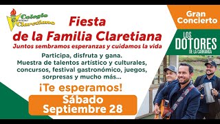 Los Invitamos el 28 de Septiembre al Día de la Familia Claretiana ¡Los esperamos [upl. by Sumaes]