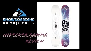 Nidecker Gamma Snowboard Review [upl. by Stefan]