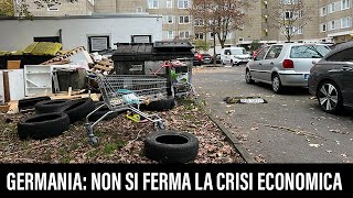 La CRISI ECONOMICA TEDESCA che può travolgere l‘Italia [upl. by Wynny]