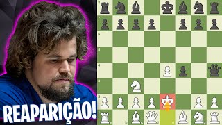 Magnus Carlsen REAPARECE na Internet jogando de forma BIZARRA [upl. by Atiluap]